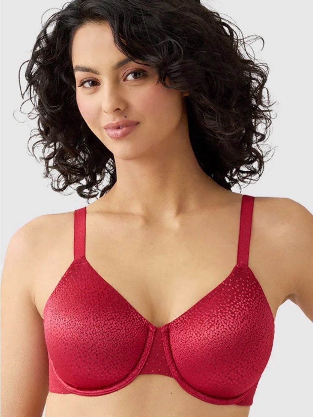 Wacoal Back Appeal Underwire Bra in Red #855303